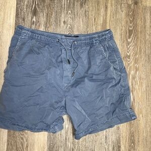 American Eagle Blue Elastic Waist Swim Trunks - Men's - Size S/P